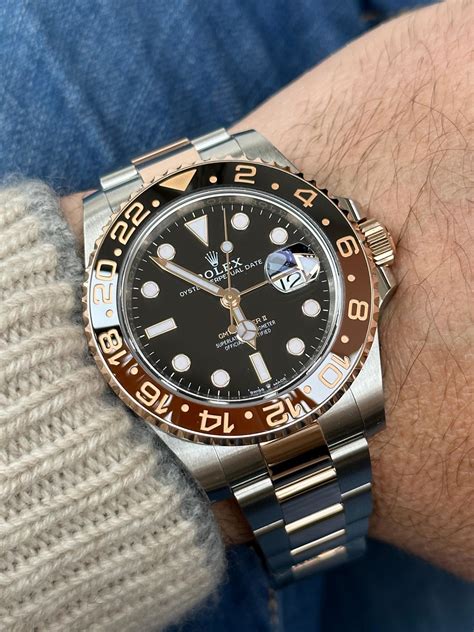 new 2022 rolex gmt master ii root beer|More.